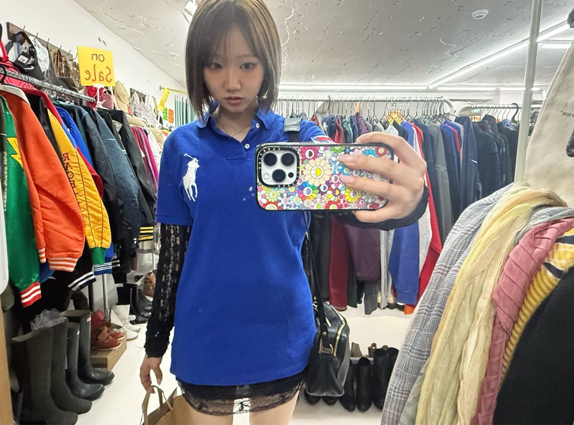 폴로 polo 빈티지 카라티 상품이미지1