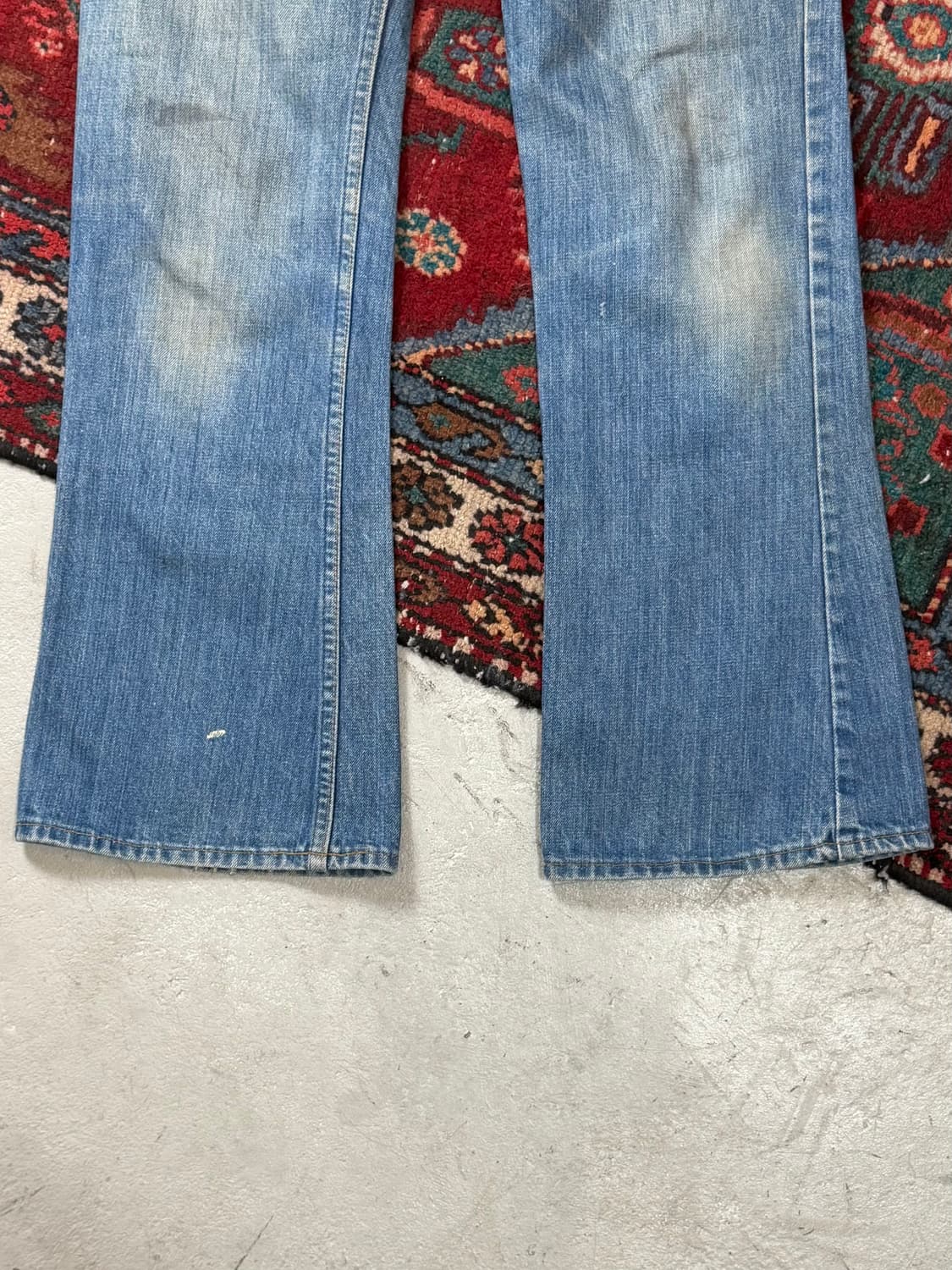 80's USA Made 빈티지 리바이스 646 벨바텀 부츠컷 오렌지탭 상품이미지7