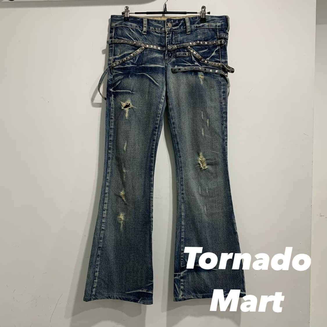 Tornado Mart 펑크 데님팬츠 상품이미지1