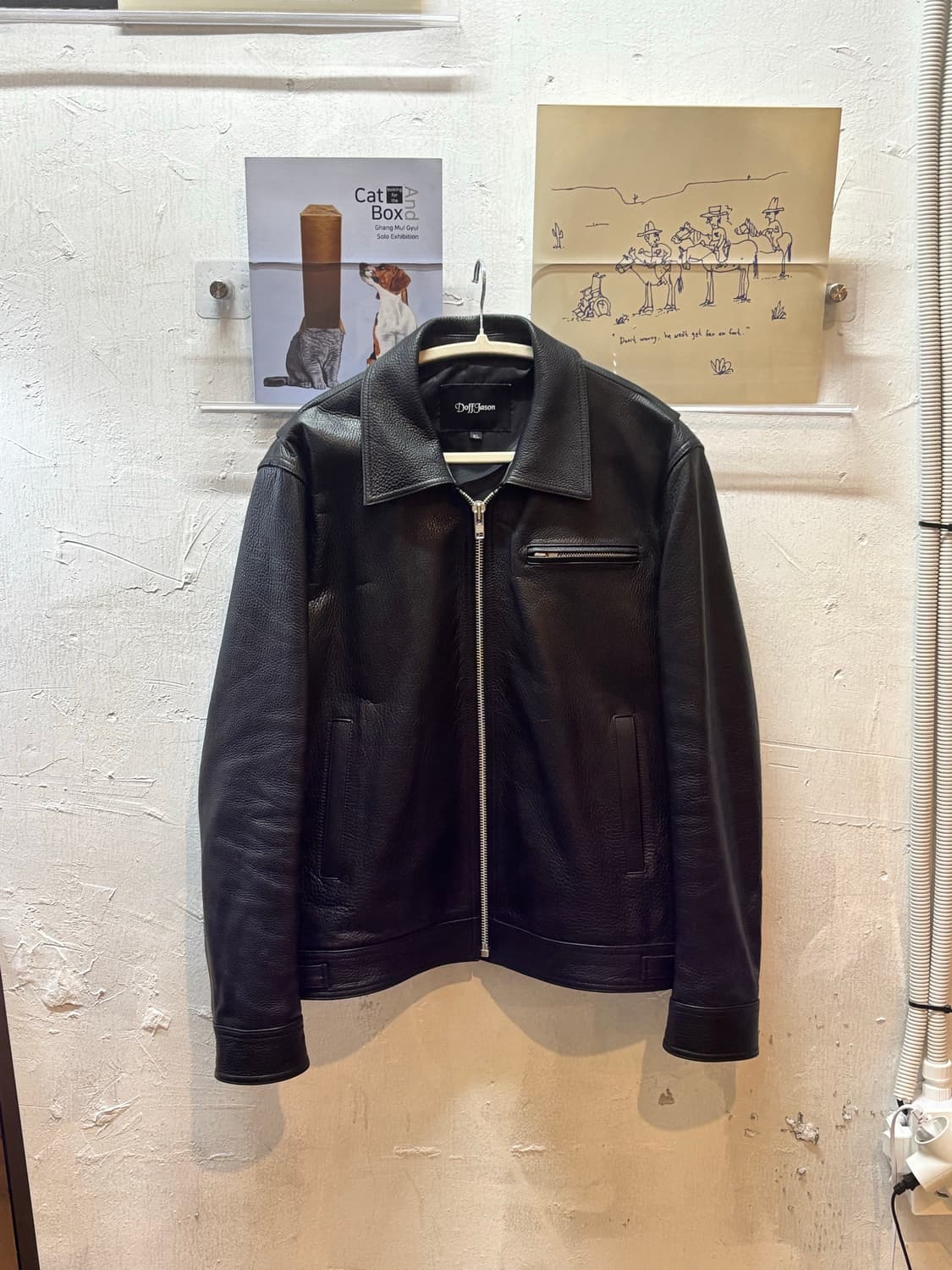 도프제이슨 카우하이드 싱글 자켓  상품이미지6