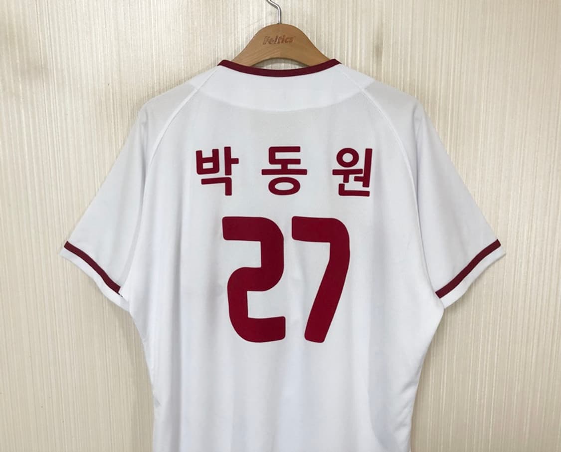 KBO 위팬 넥센(키움)히어로즈 홈유니폼/져지 105 #27 박동원 상품이미지9