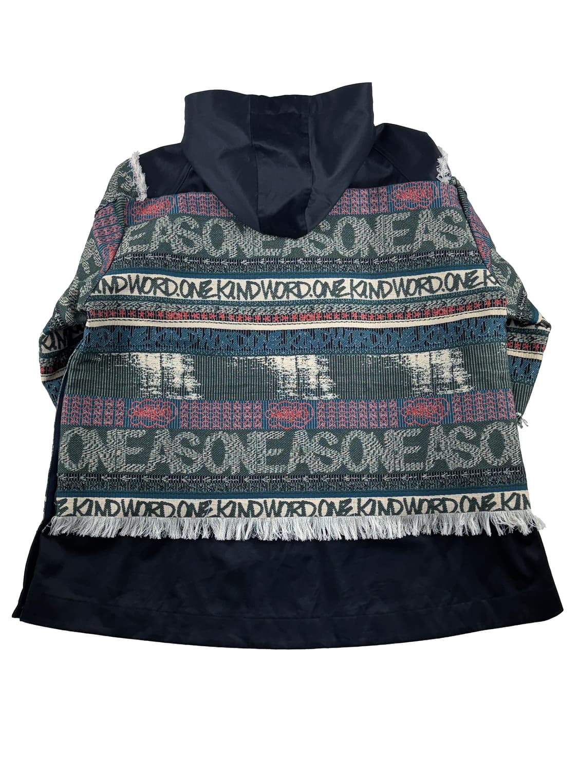 사카이 에릭헤이즈 자카드 후드 블루종 (새상품) 상품이미지2