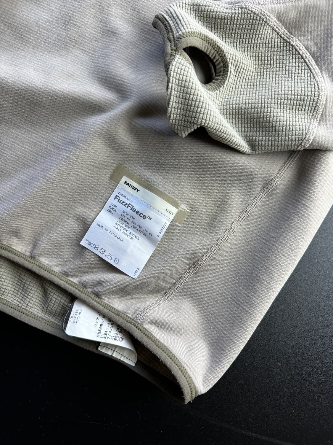 Satisfy half zip fleece 상품이미지2