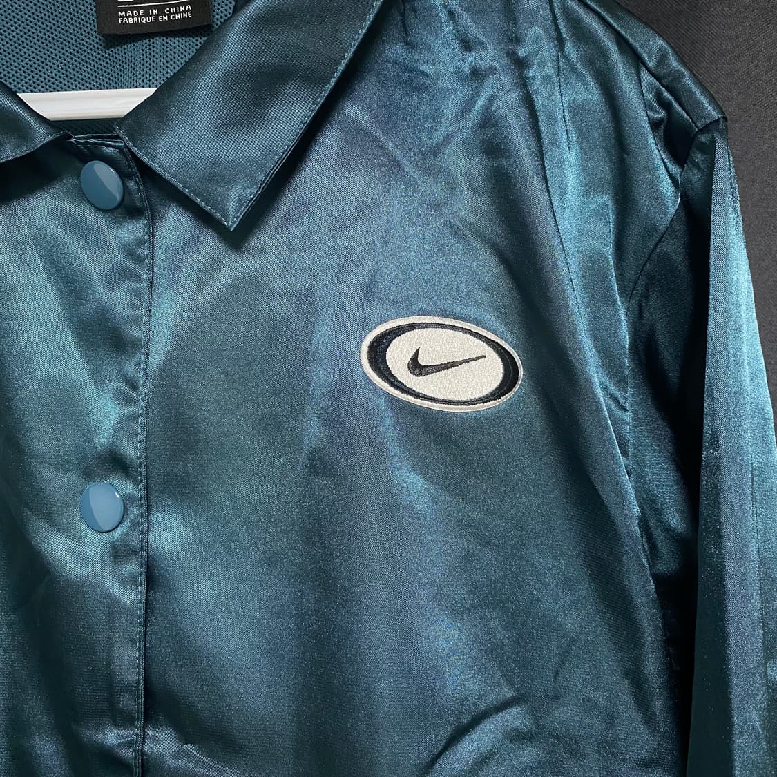 나이키 새틴 코치자켓 L 상품이미지4