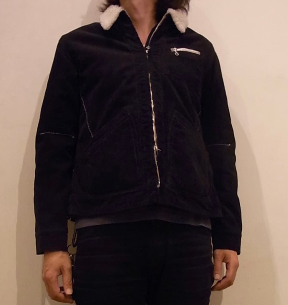 넘버나인x Lee 투웨이 보아 양털 자켓 상품이미지5