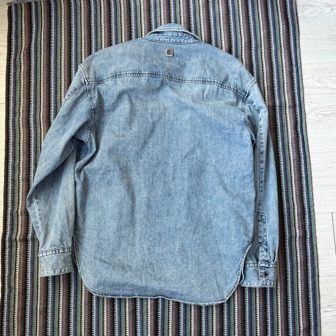 솔리드옴므 데님 셔츠 자켓 상품이미지3