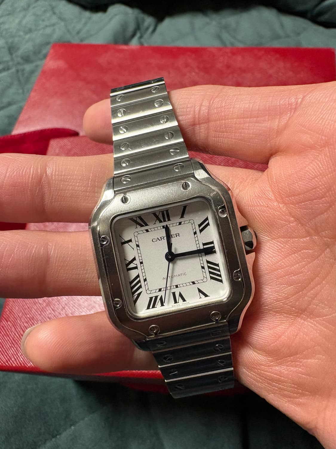 [M]까르띠에 산토스 미디움 상품이미지1