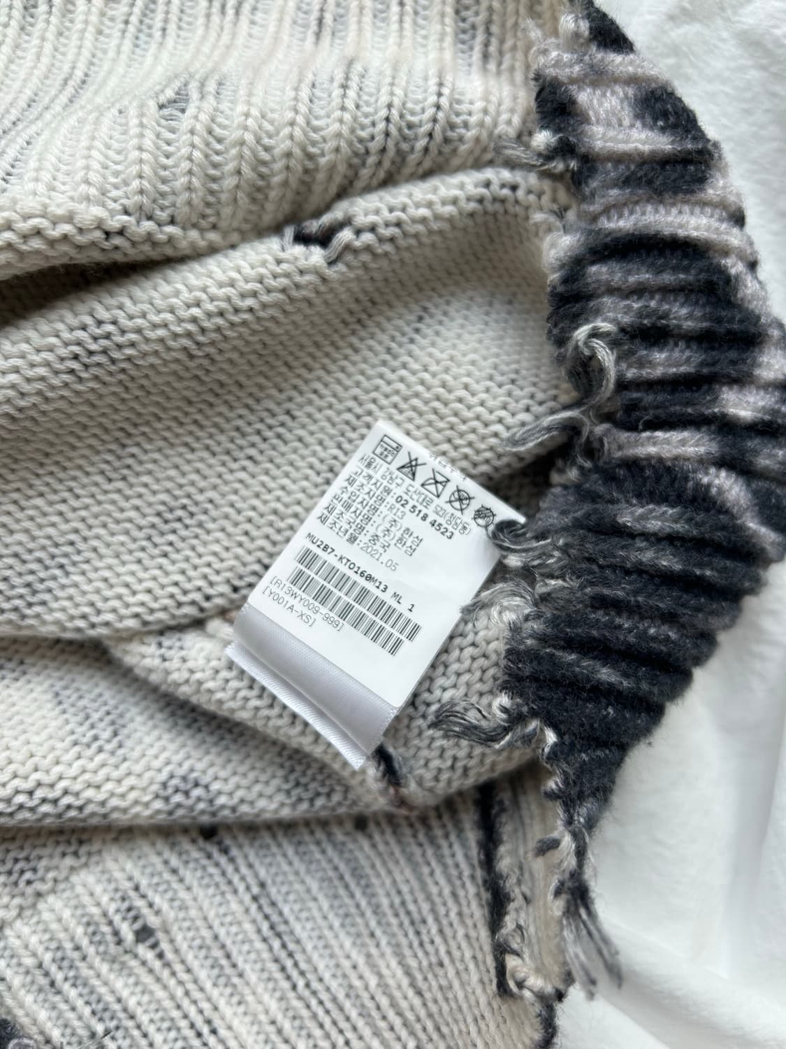 r13 레오파드 니트 상품이미지5