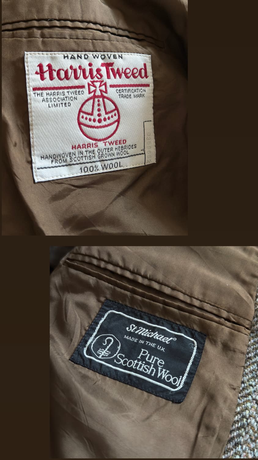 세인트 미쉘 헤리스트위드 울 헤링본 블레이저 상품이미지10