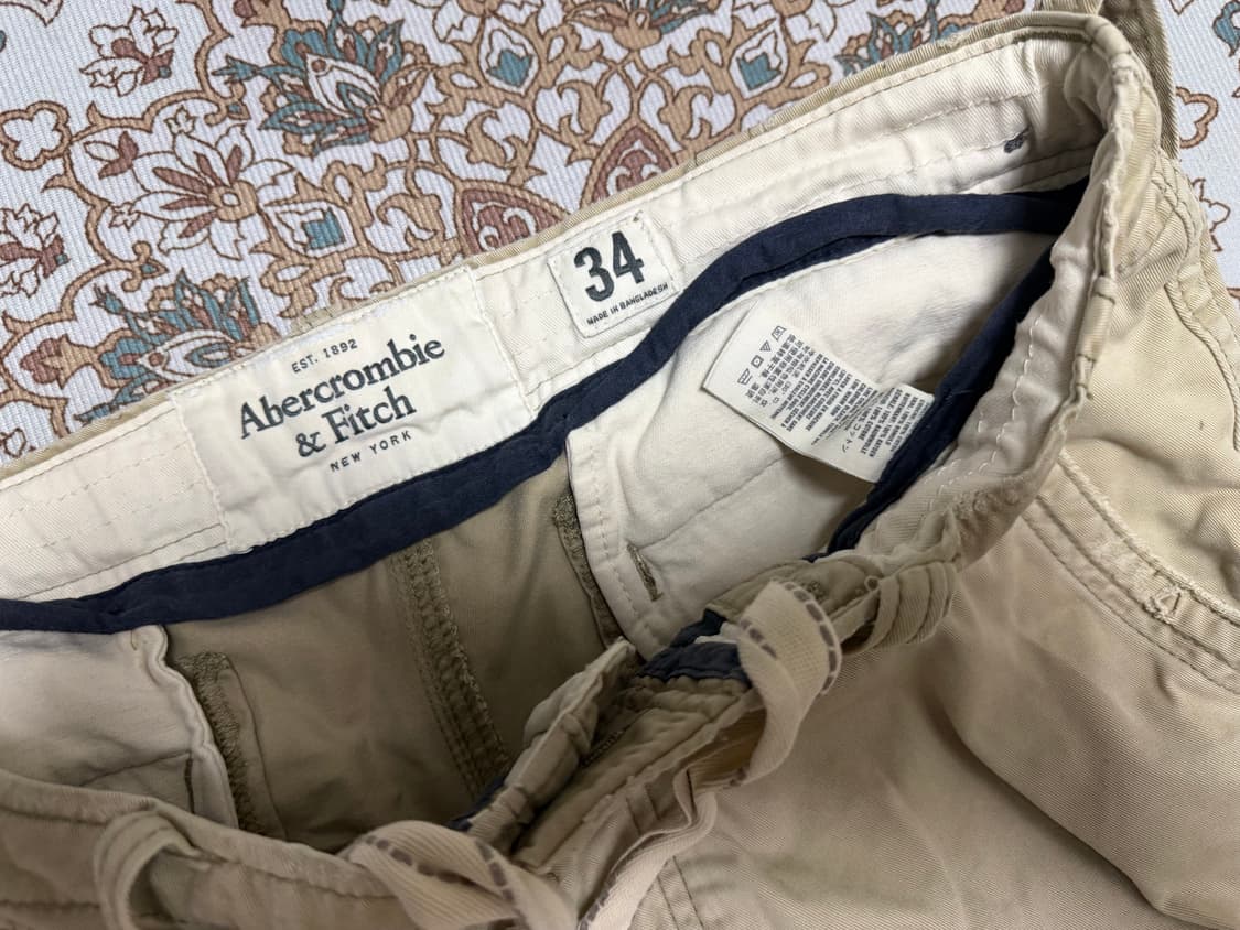 Abercrombie (두꺼운) 치노 반바지 34 상품이미지3