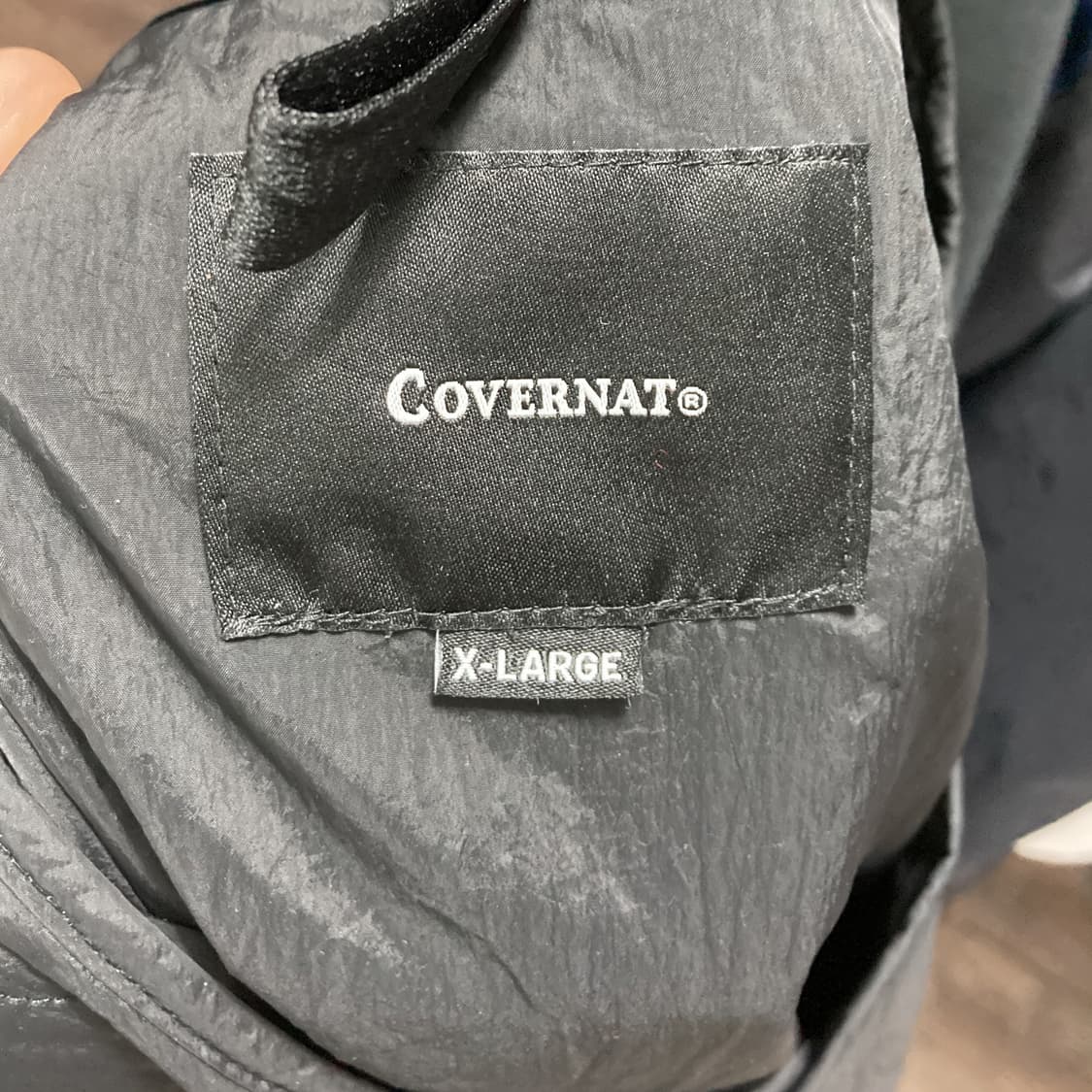 커버낫 2023 남성경량패딩자켓 블랙 XL 상품이미지4