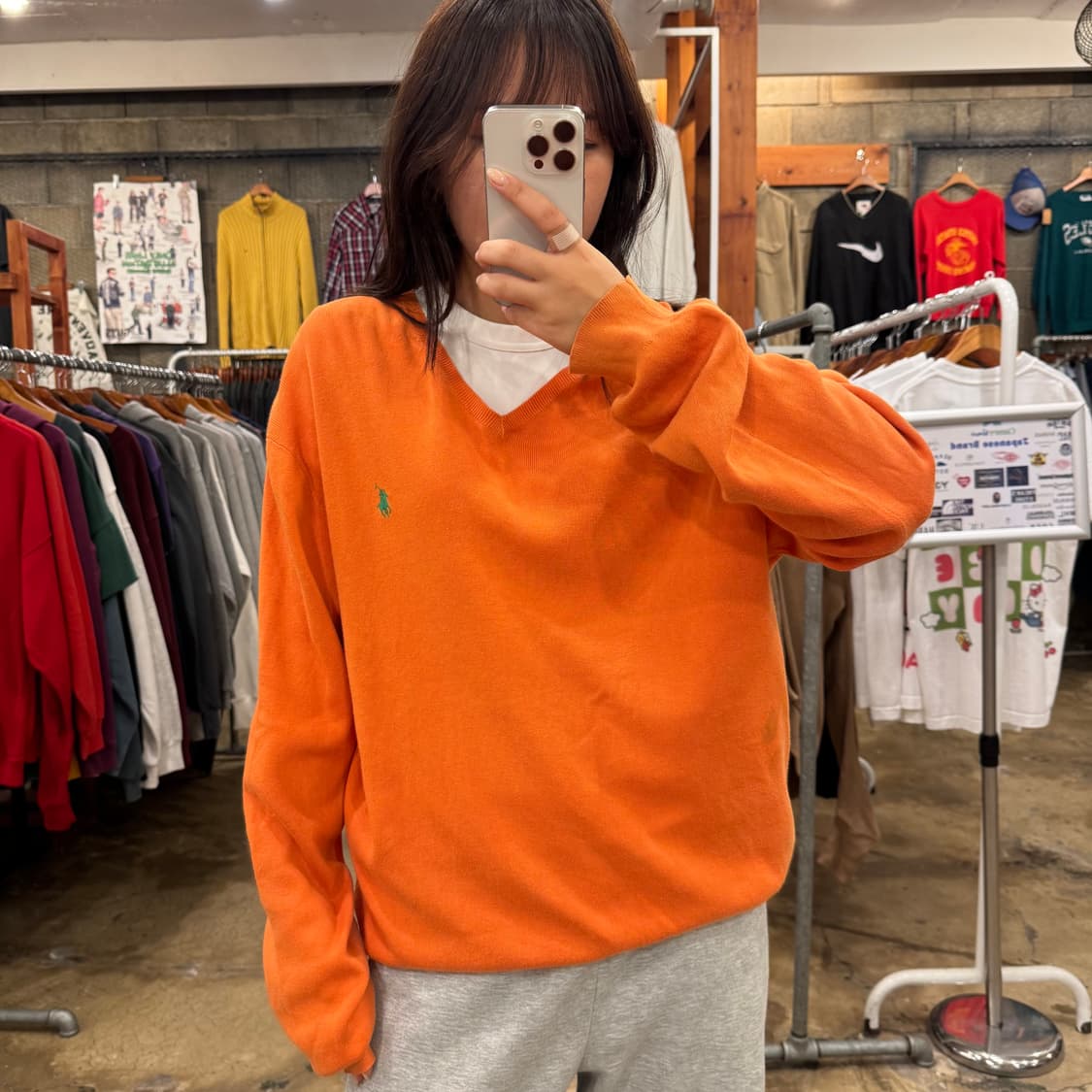 빈티지 폴로 니트(XL/kold_8074)  상품이미지1