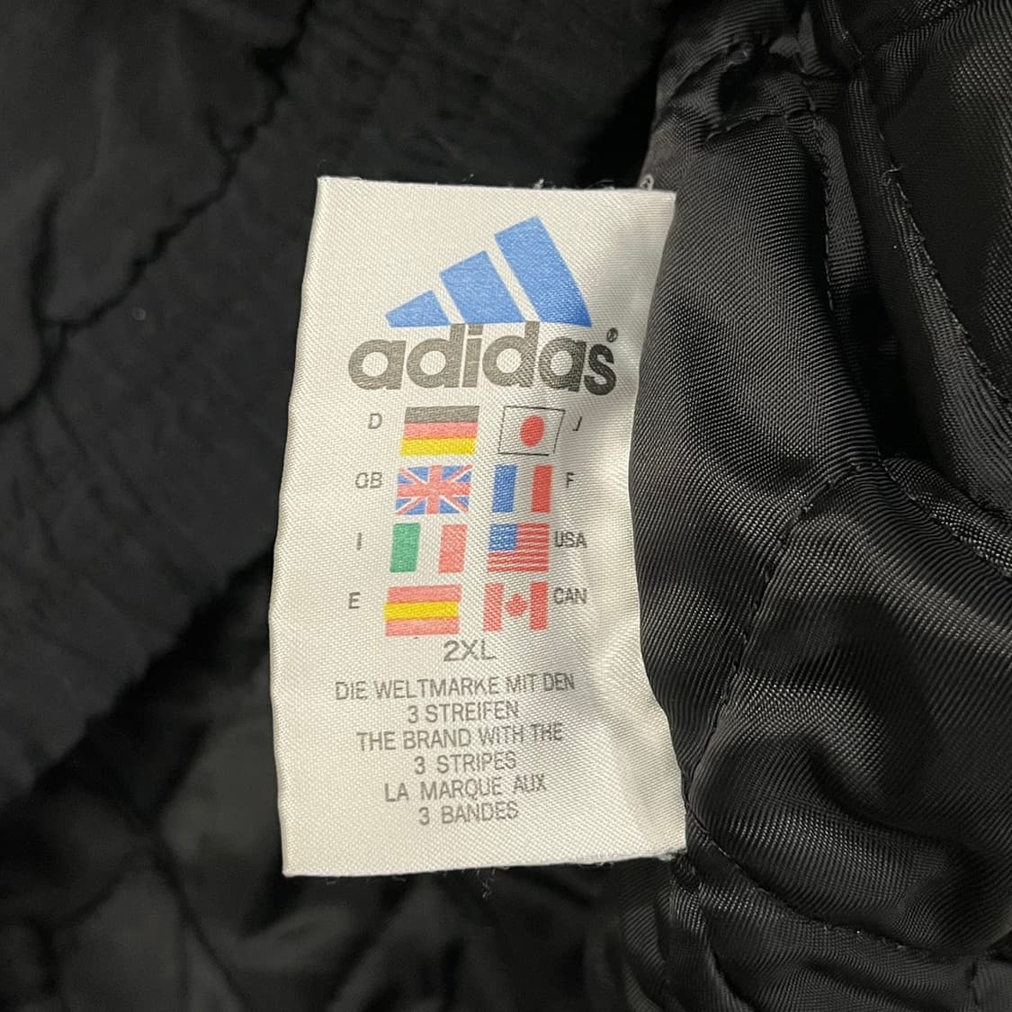 [정품/105] 아디다스 올드스쿨 블랙 나일론 후드 점퍼 b18 상품이미지8