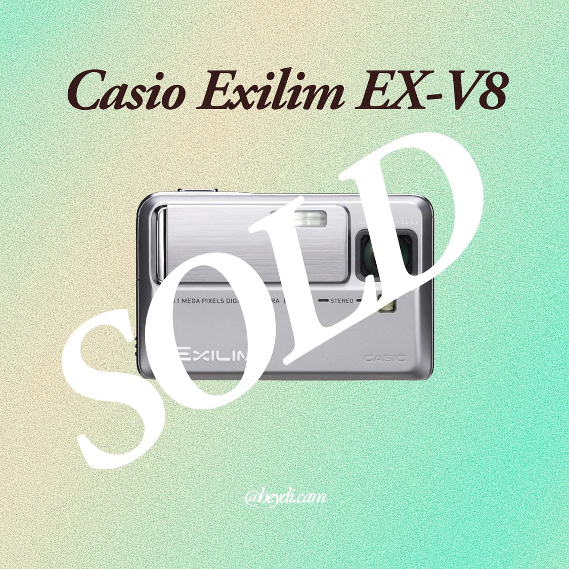 (작례O) Casio exilim EX-V8 상품이미지1