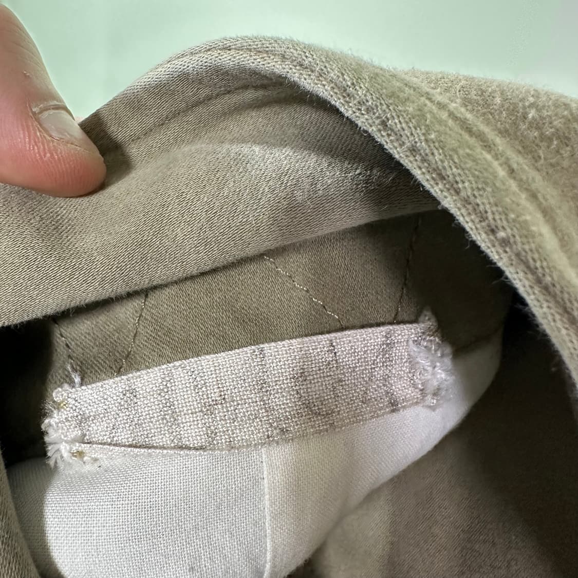 M 재팬빈티지 JPN 빈티지워싱 밀리터리복각 코튼 더블 피코트 상품이미지9