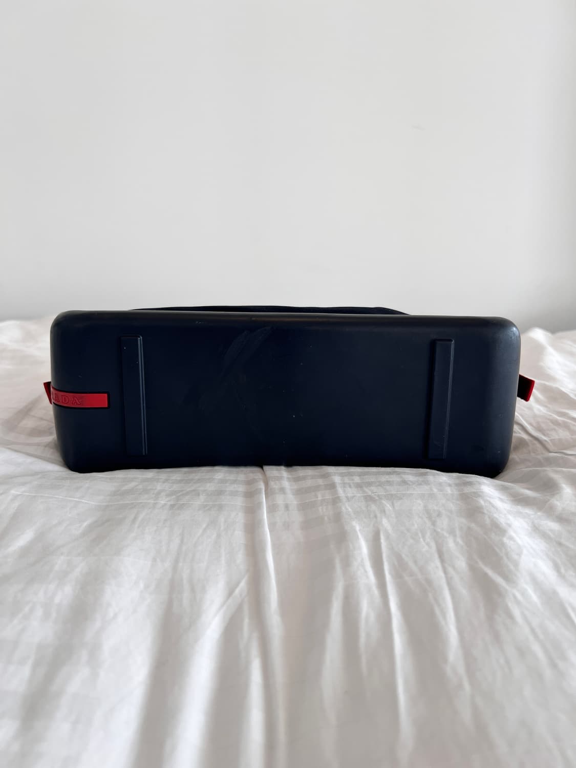 프라다 스포츠 블랙 나일론 보스톤 숄더백 상품이미지7