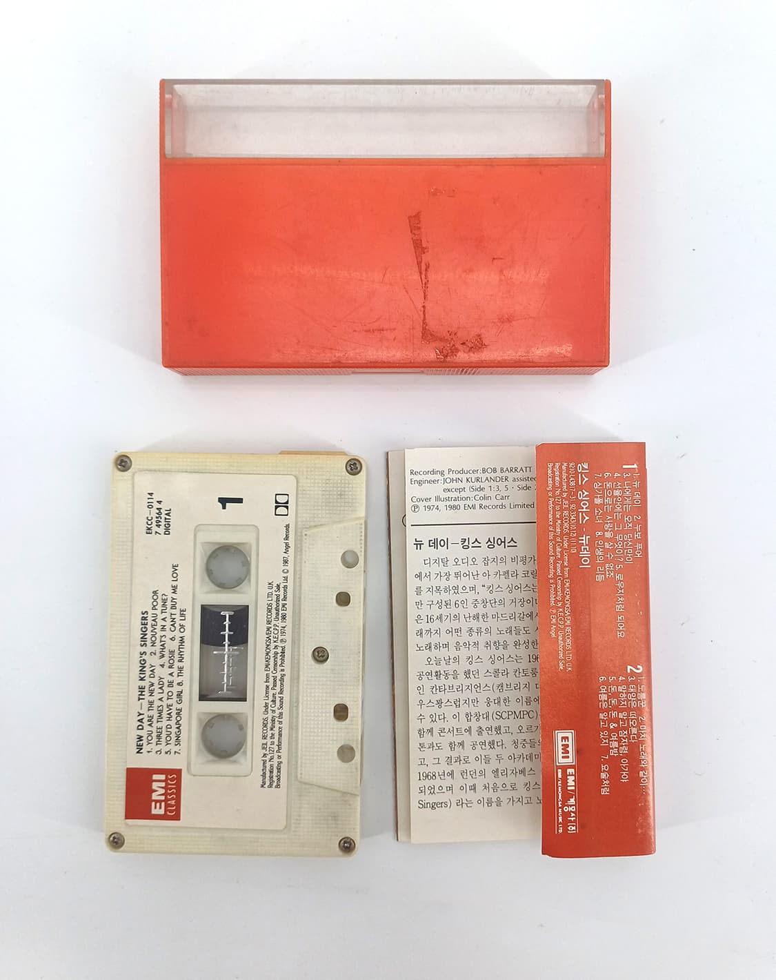 뉴데이 킹스 싱어즈 레트로 빈티지 아카펠라 인테리어 소품 카세트 플레이어 상품이미지4