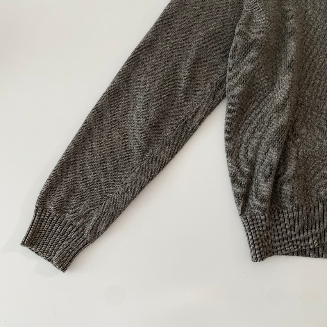 L) 폴로반집업니트 A0716 상품이미지5