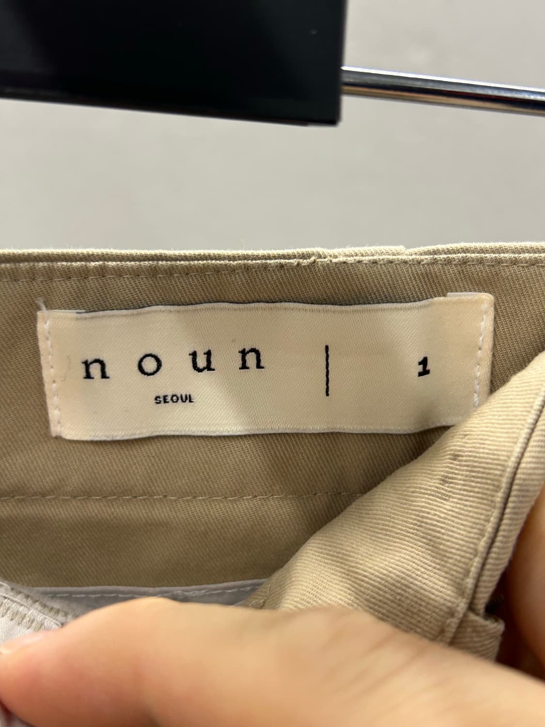 noun 베이지 면바지 상품이미지7