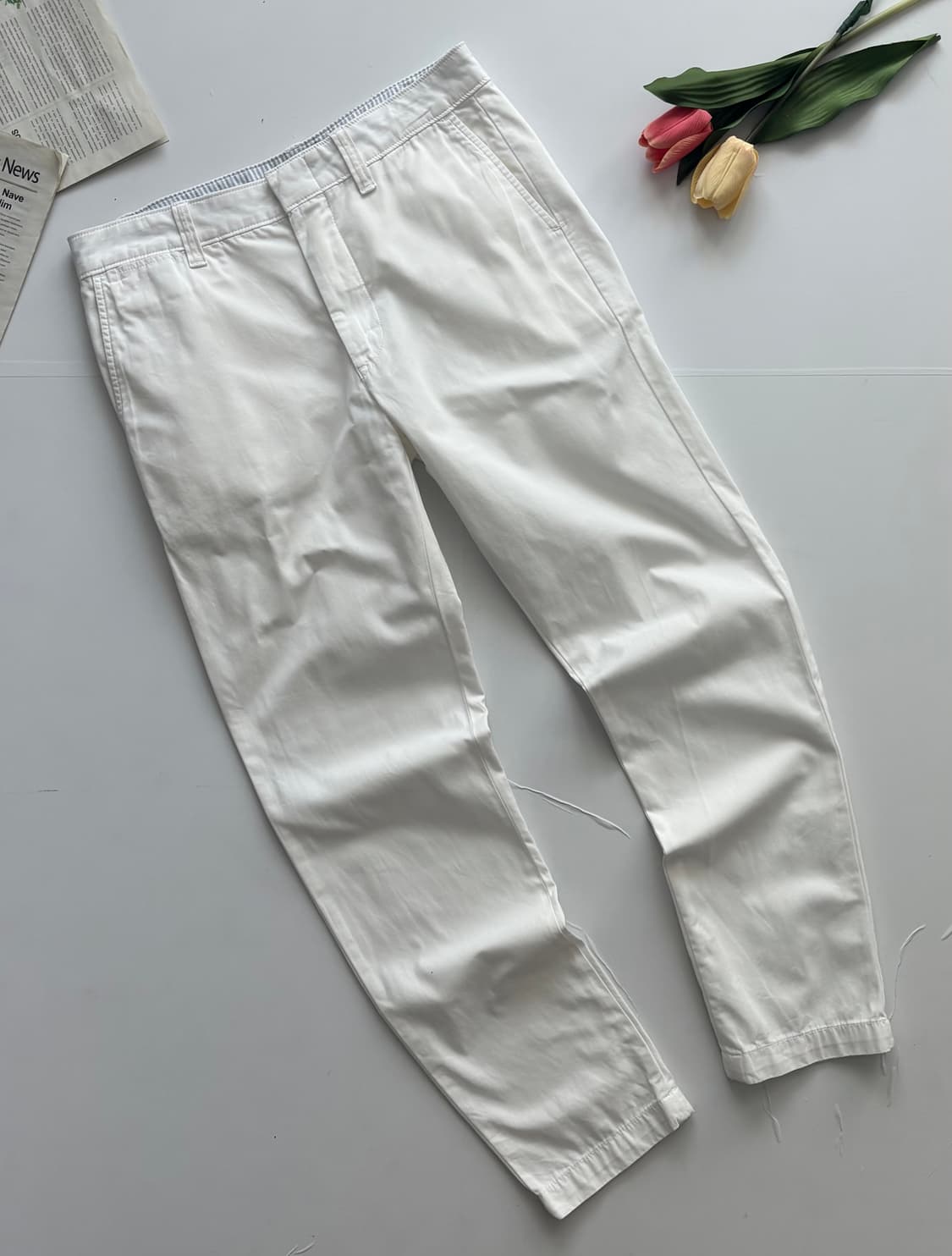 Polo 폴로랄프로렌 화이트 치노 팬츠 상품이미지1