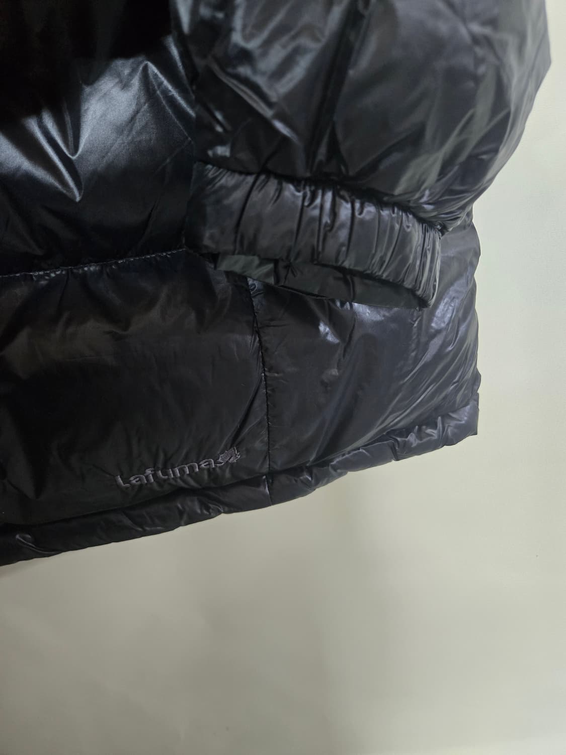 라푸마 블랙 구스 패딩 점퍼 후드 탈부착 가능100 상품이미지4