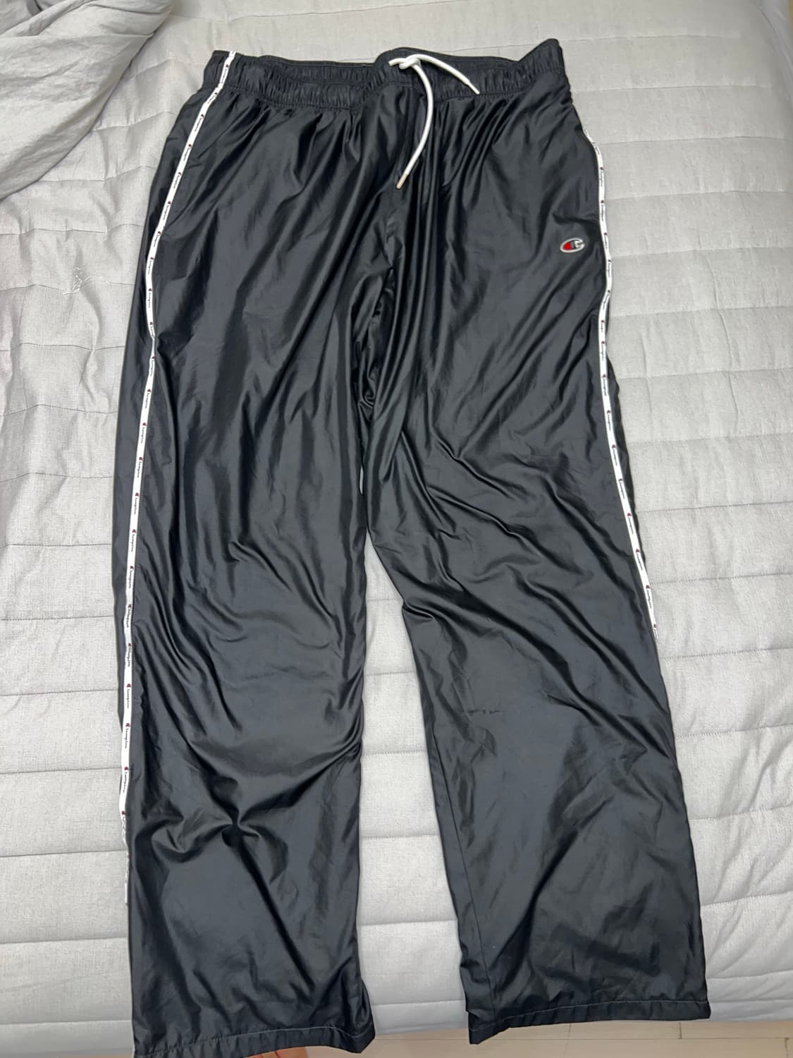 챔피온 빈티지 사이드 라인 트랙팬츠. XL 상품이미지2