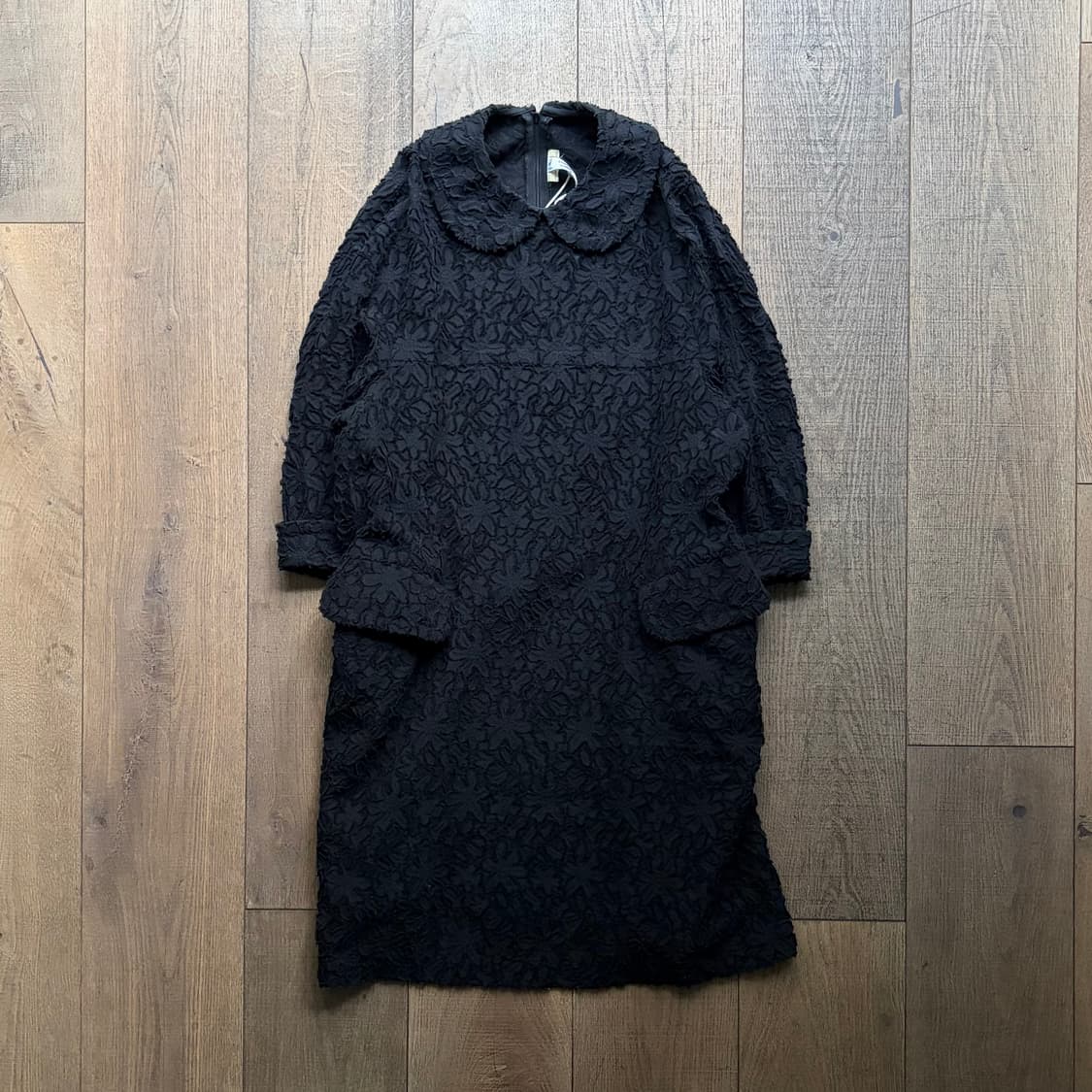 Tulle Hairy Floral Wide Dress 상품이미지1