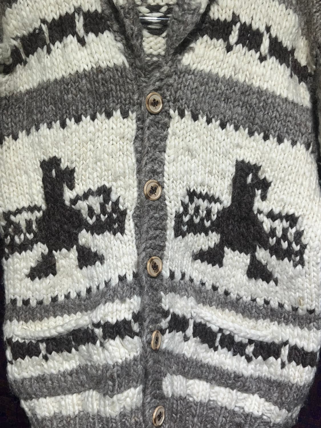 캐나다 코위찬 스웨터 상품이미지10