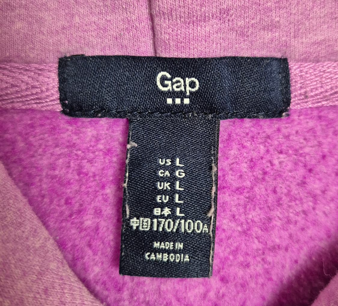 GAP 갭 빅로고 후드집업 상품이미지2