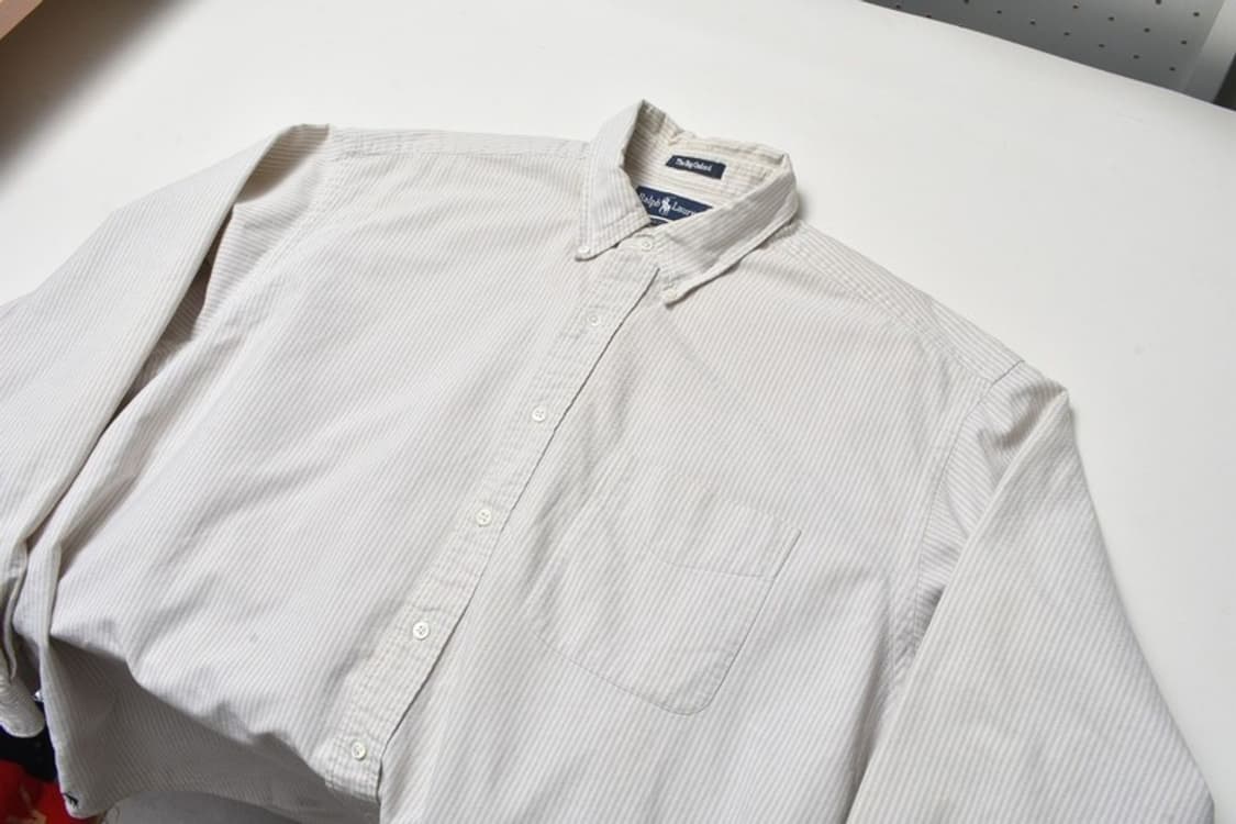 90S 폴로 랄프로렌 빅 옥스포드 셔츠 XL N1107 상품이미지6
