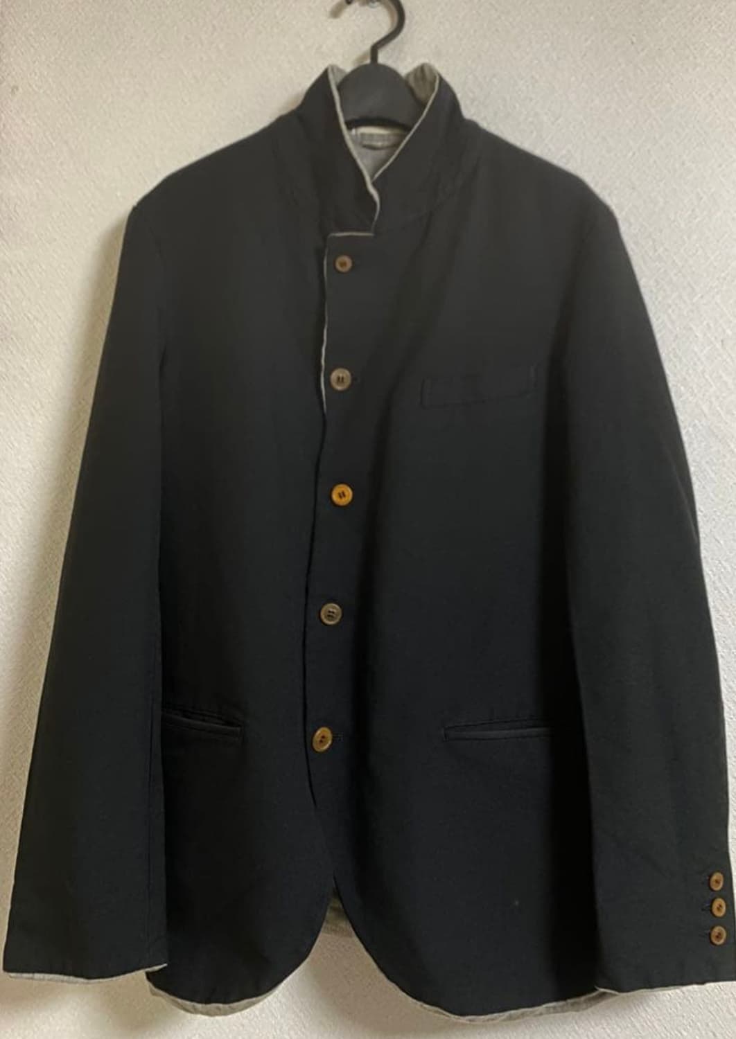 꼼데가르송 옴므 플러스 축융 폴리 자켓 상품이미지1