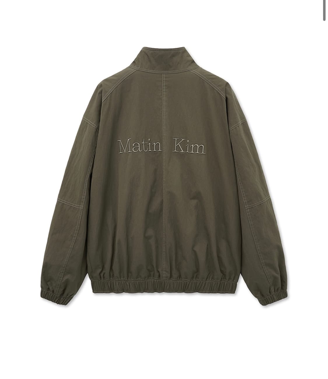 25 F/w 마뗑킴 유틸리티 우먼 봄버 자켓 카키 상품이미지2