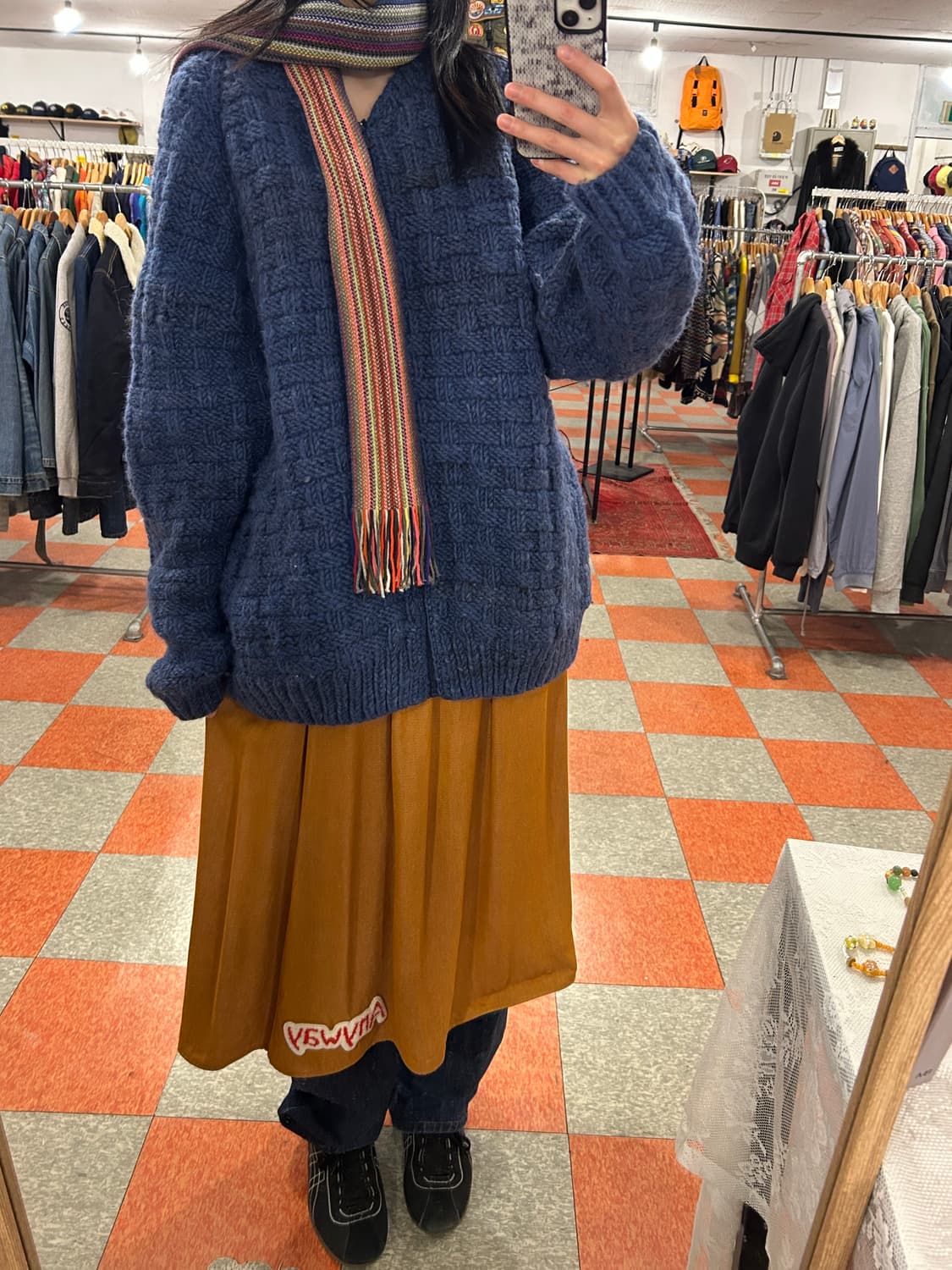 니트집업 상품이미지1