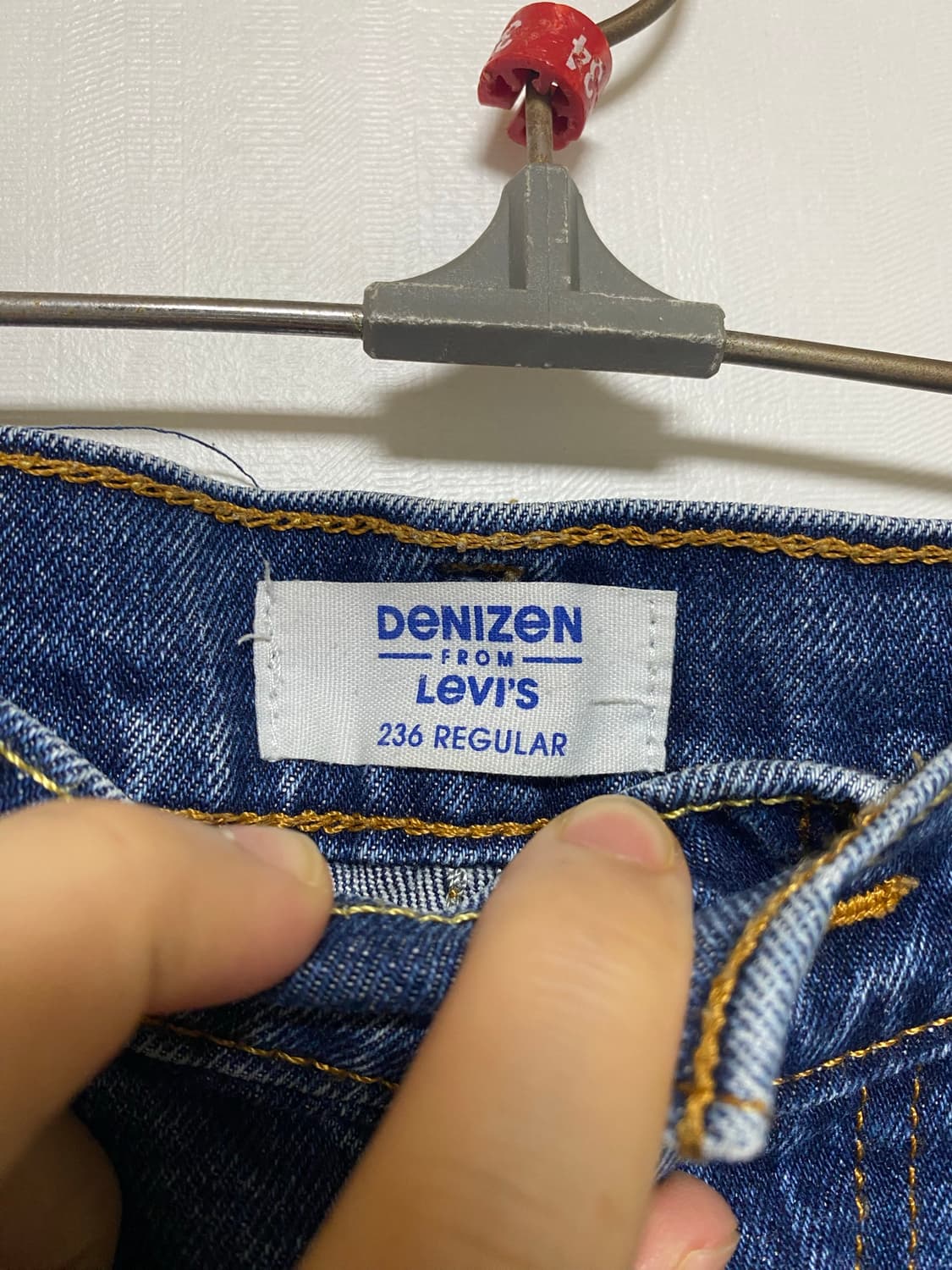 [LEVIS] 리바이스 DENIZEN 236 레귤러 데님 팬츠 34사이즈 상품이미지3