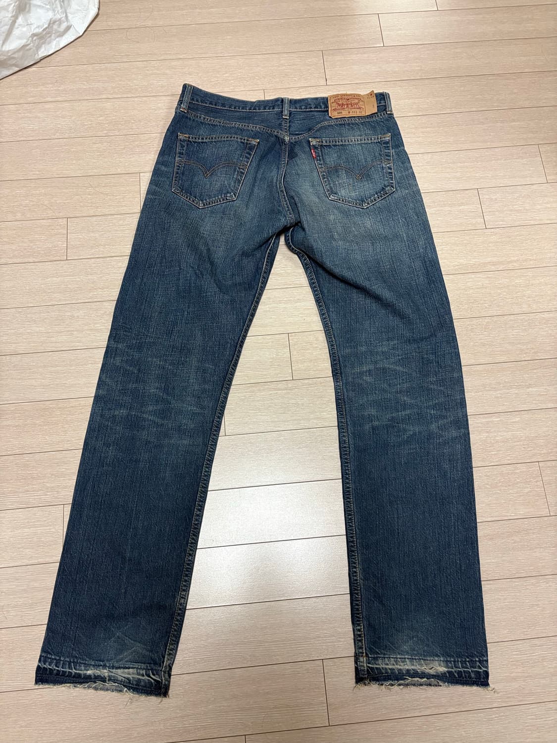 (33) 리바이스 빈티지 501 중청 데님 팬츠 진 상품이미지3