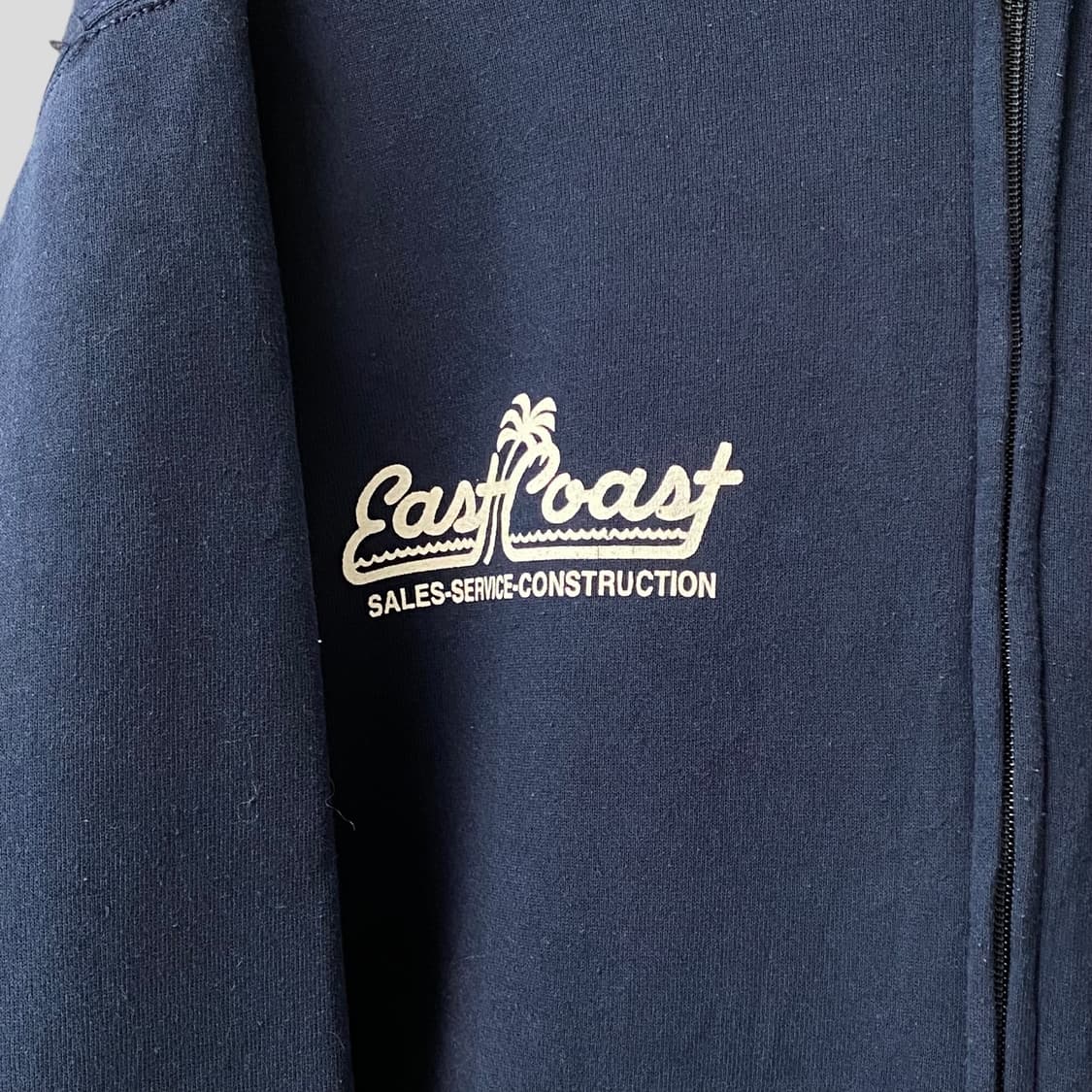 (L)빈티지 러셀 스웨트 후드집업 상품이미지4