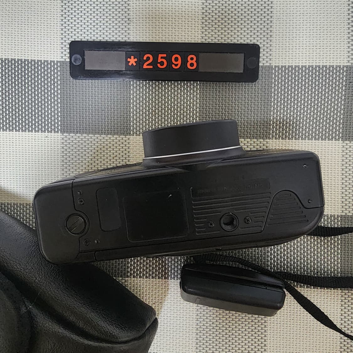 캐논 오토보이 S 파노라마 블랙바디 필름카메라 리모컨 파우치포함 상품이미지4