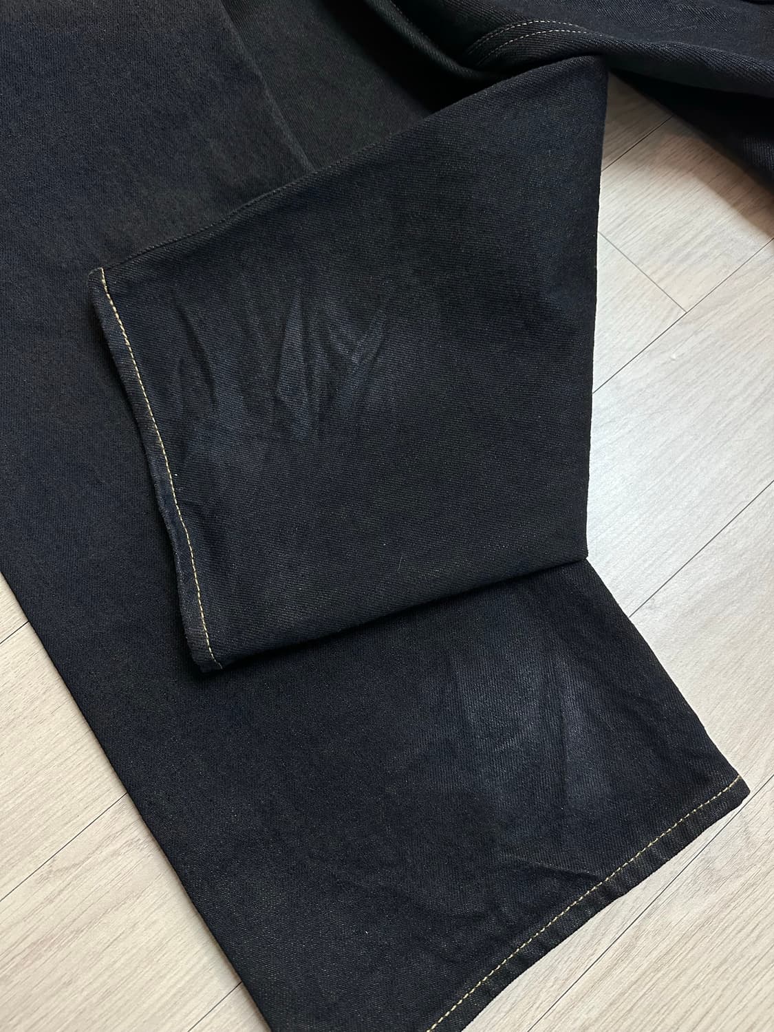 스투시x리바이스 크리스피 린스 블랙 셋업 상품이미지8