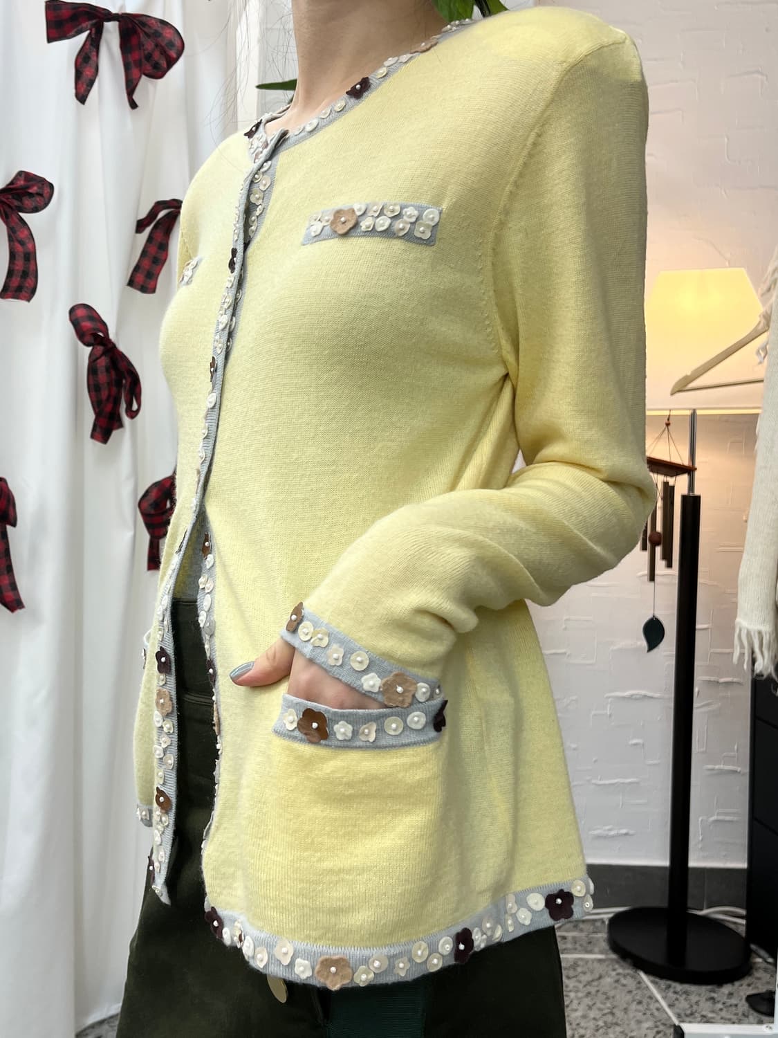 Sweet daisy yellow cardigan 상품이미지7