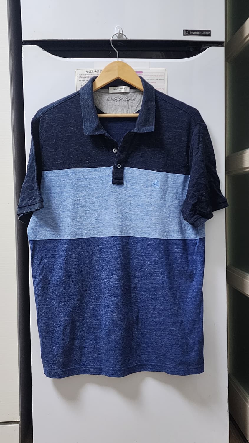 빈폴 Delight Linen 남성 카라 티셔츠 110 상품이미지1