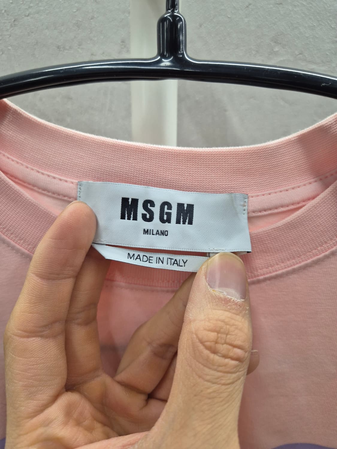 MSGM 키즈 반팔티 핑크 XS 상품이미지6