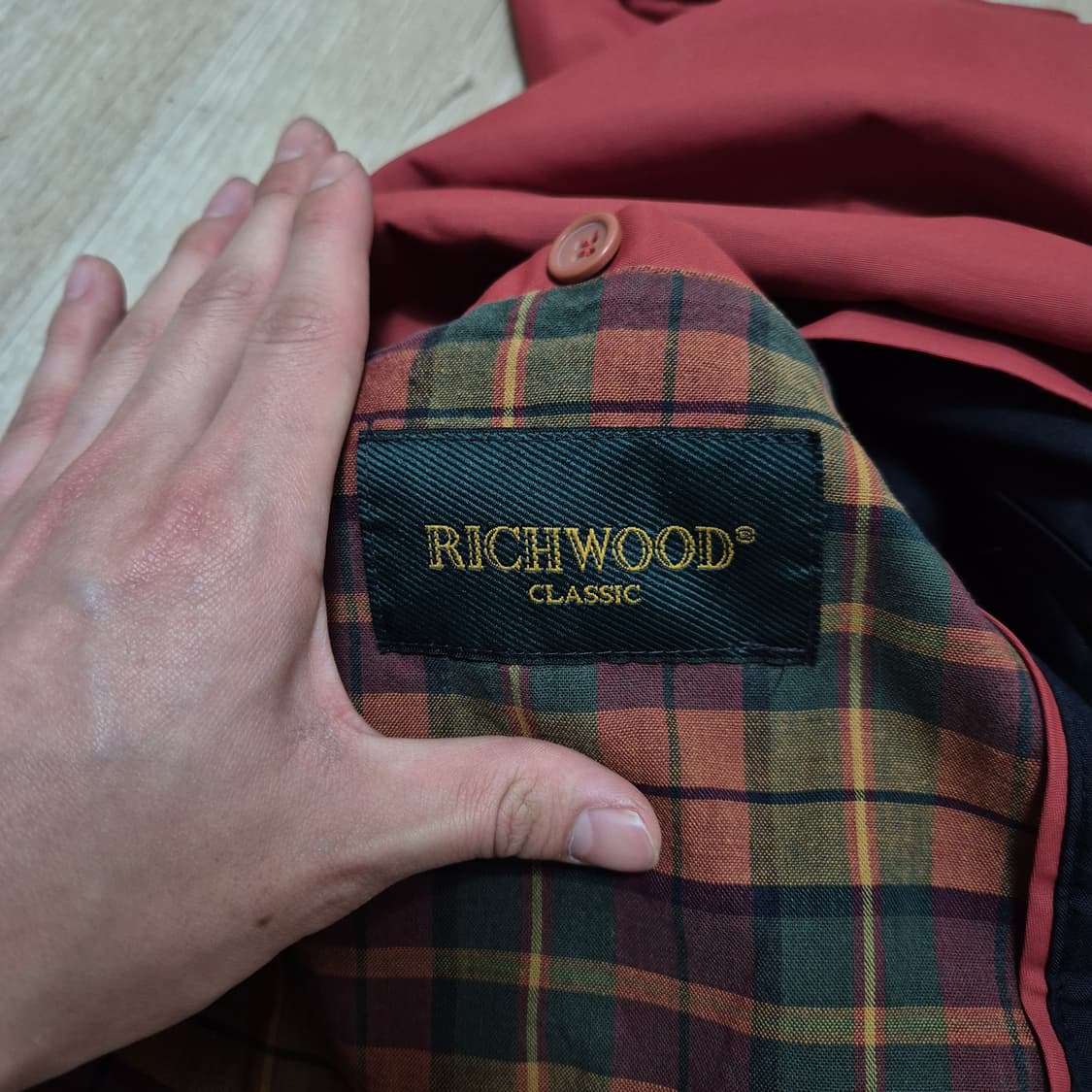 리치우드 클래식 바람막이 워크 자켓 L(100) 상품이미지6