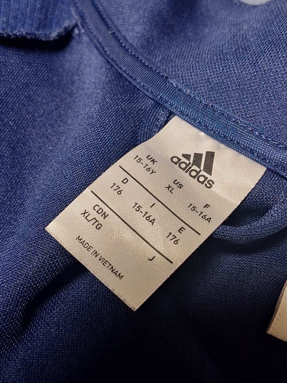 아디다스 트랙탑 져지 네이비색 상품이미지5