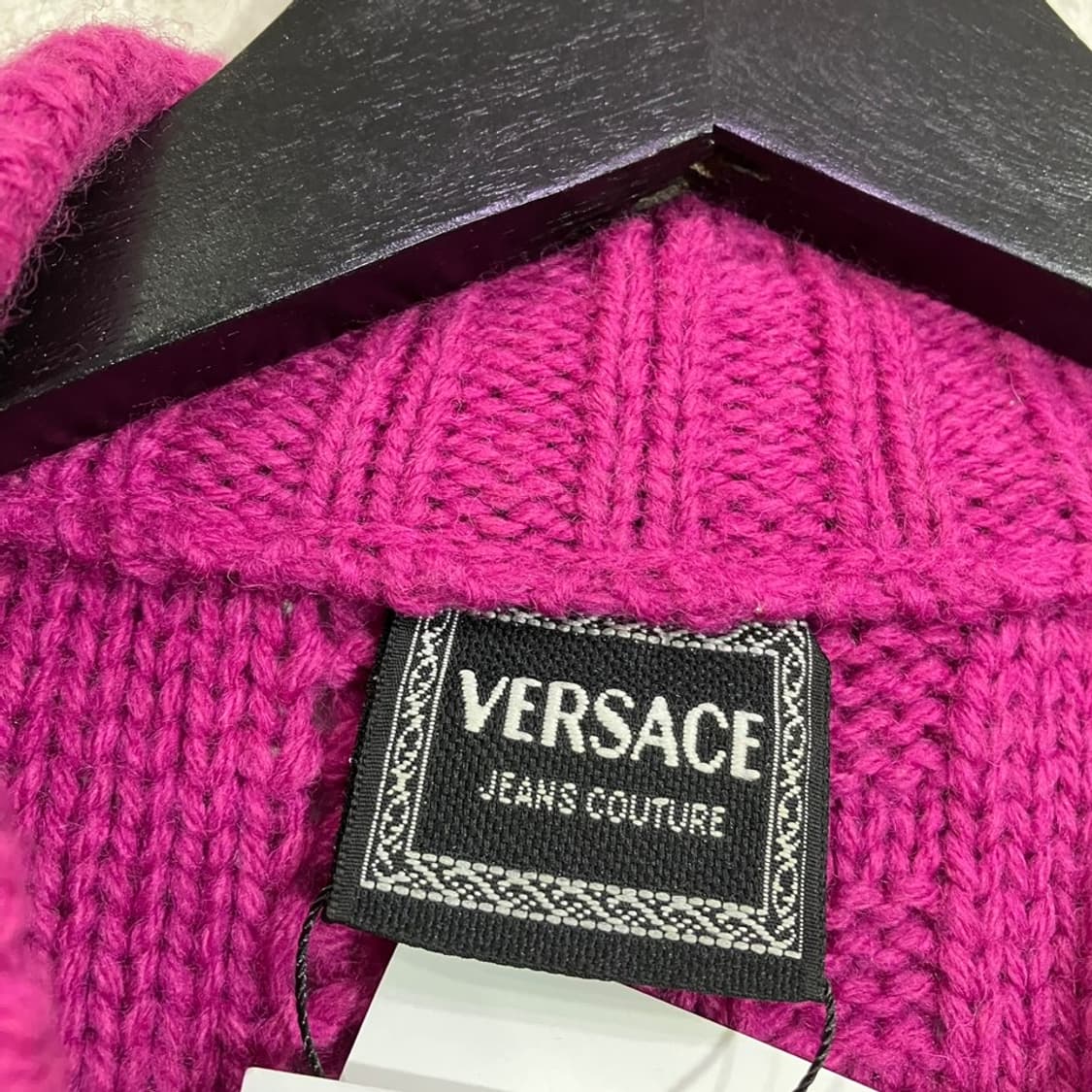 베르사체 꽈배기 니트 상품이미지5