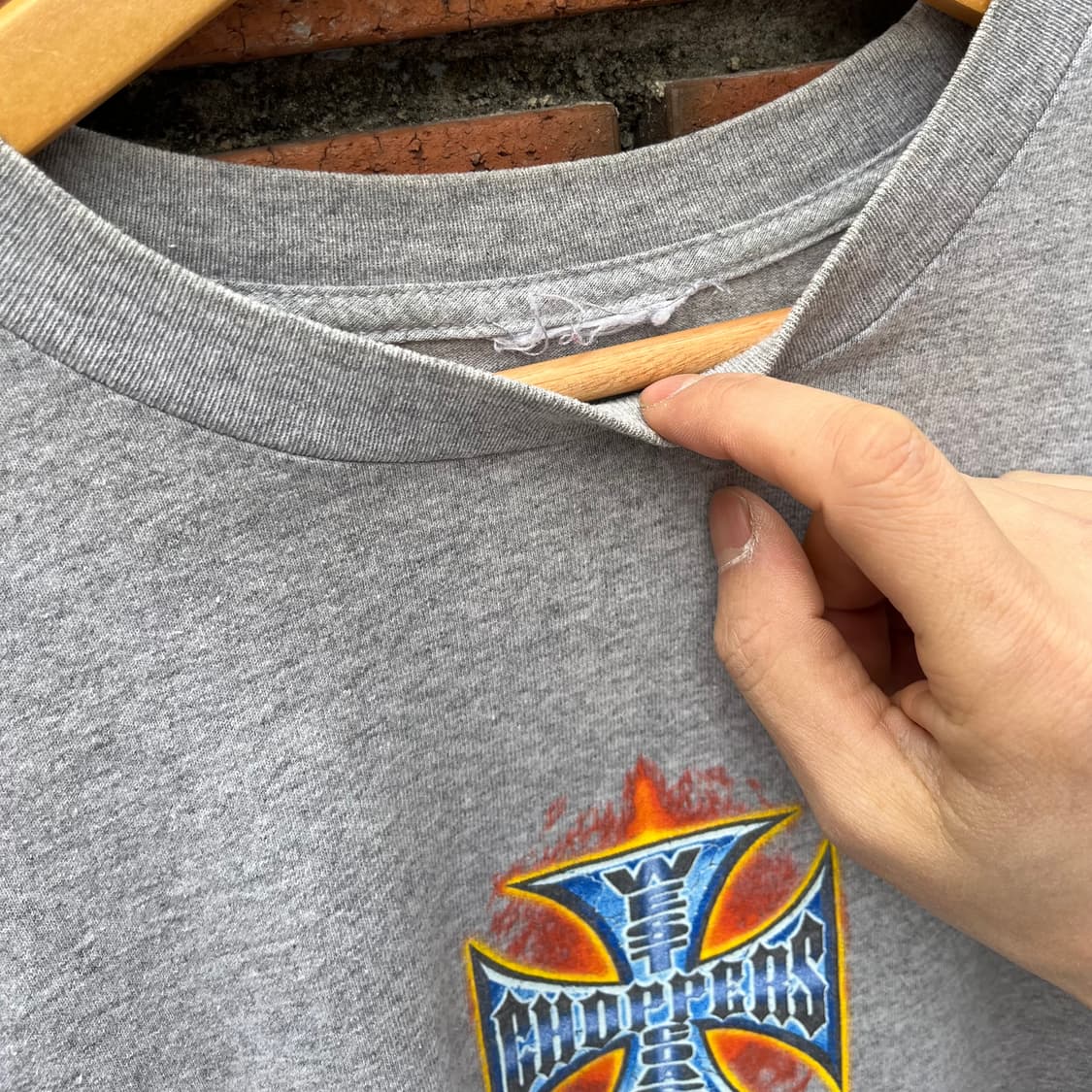 00s 웨스트코스트차퍼스 플레임 롱슬리브 (100) 상품이미지5