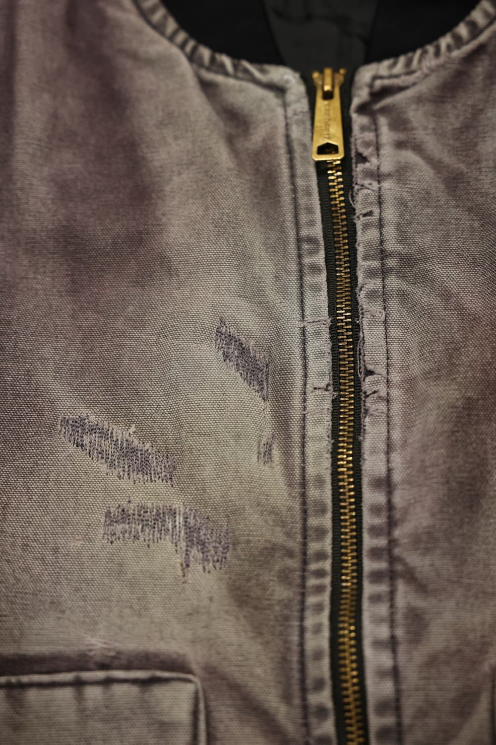 빈티지 칼하트 페이딩 워크 베스트 판매 상품이미지5