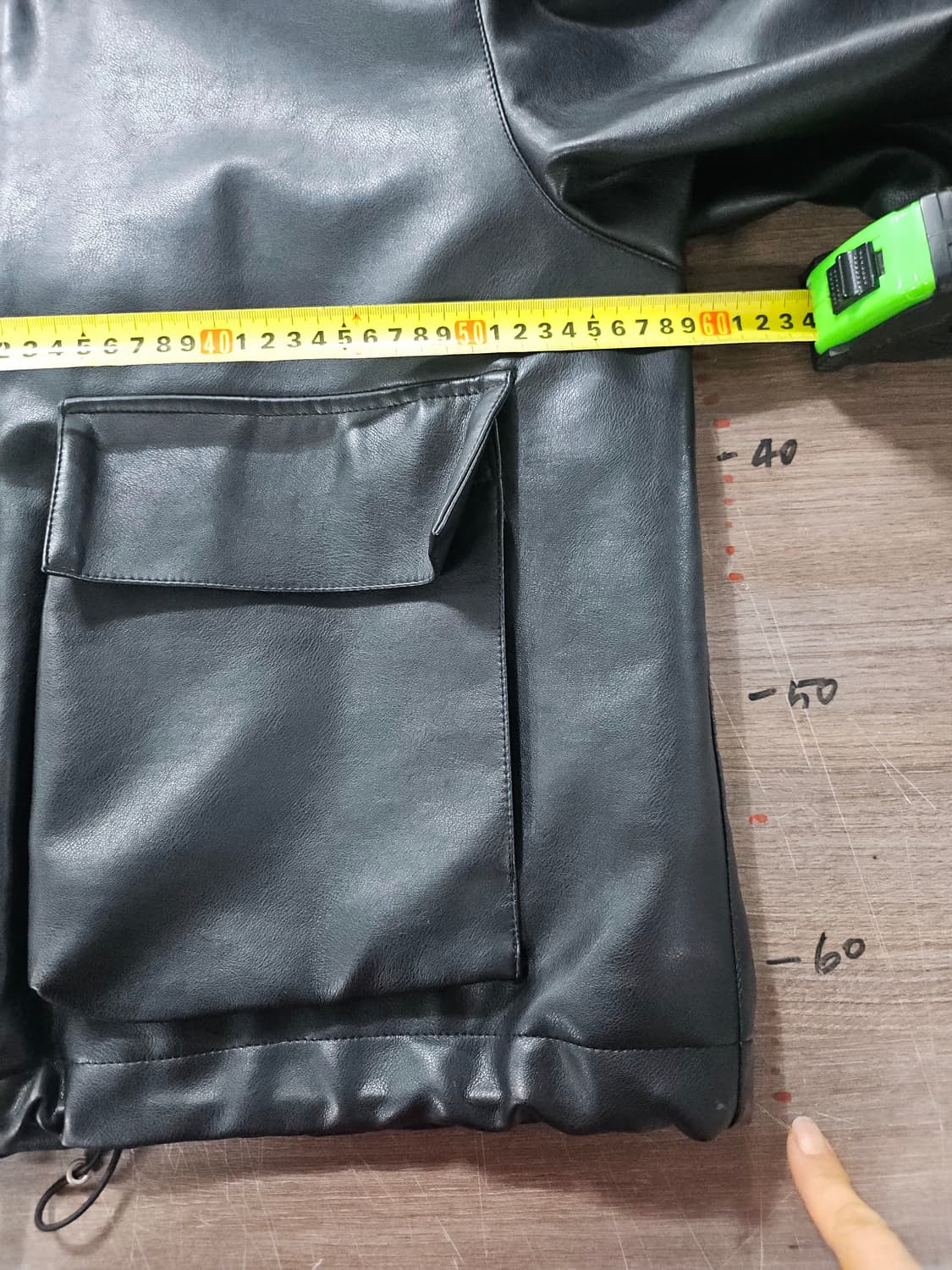 LAFUDGE STORE 라퍼지스토어 버핑레더자켓 L 상품이미지7