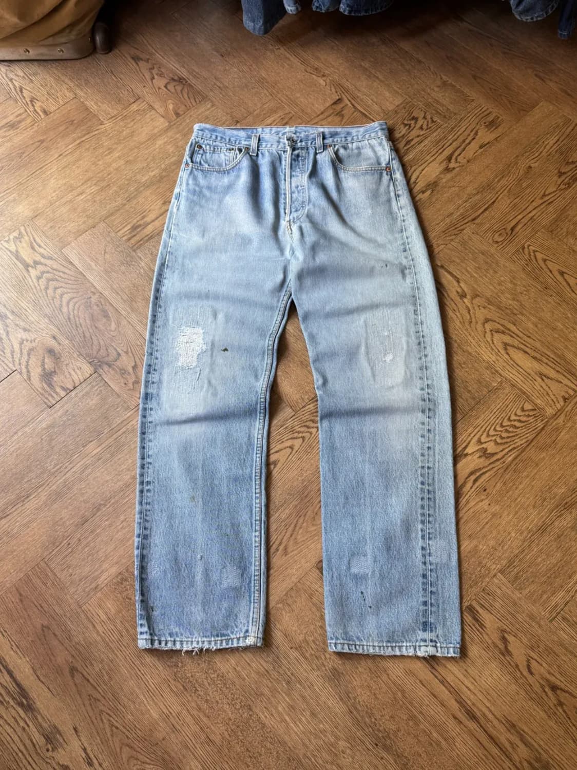 [32]90's 리바이스 501 Made In USA 데님 팬츠 상품이미지1