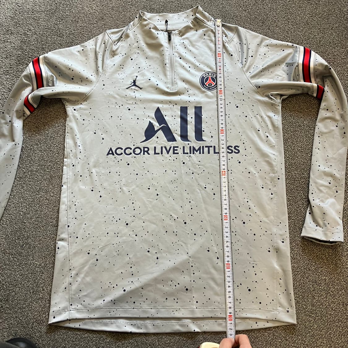 157 나이키 조던 파리생제르망 드릴탑 롱슬리브 psg 상품이미지8