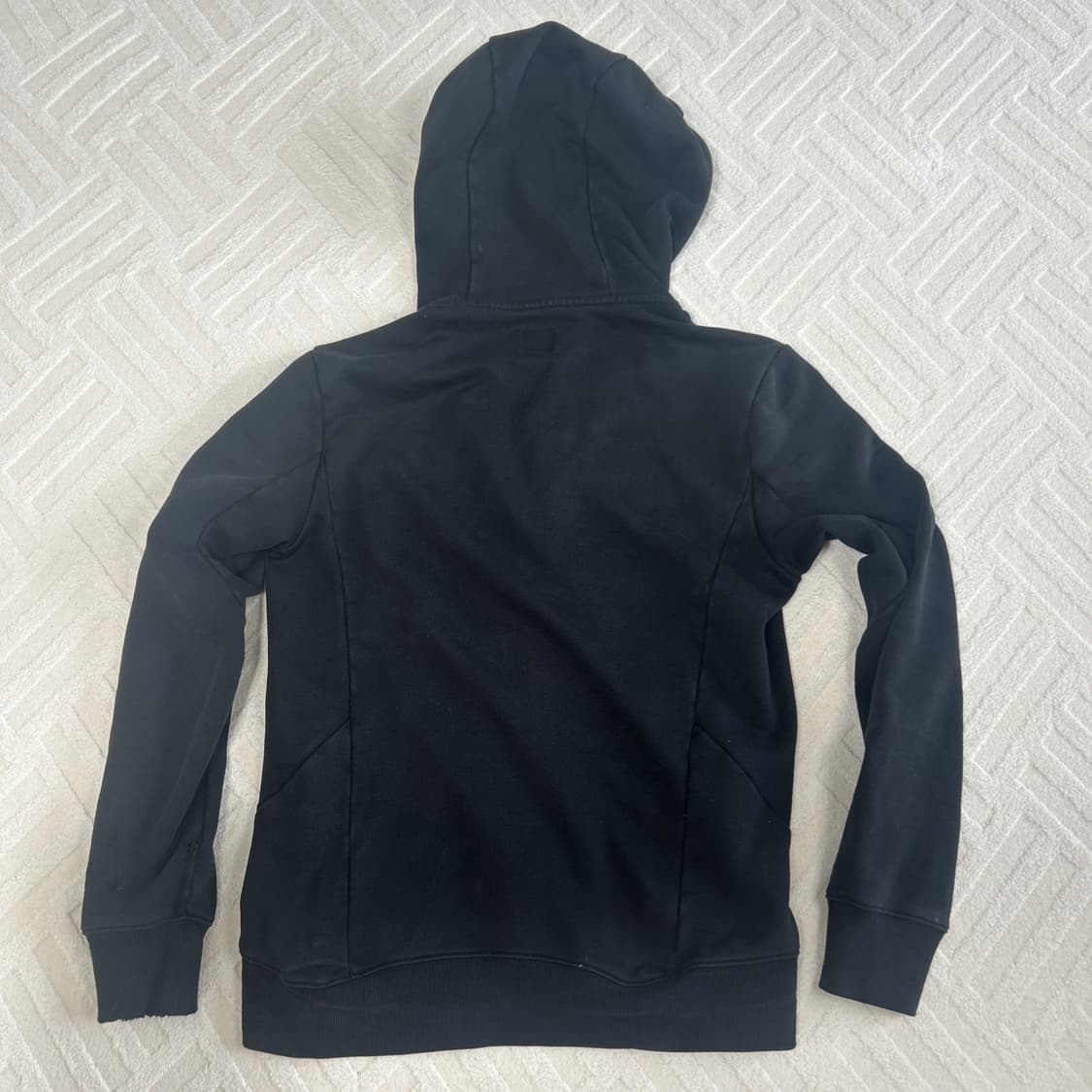 CP컴퍼니 고글 후드집업 블랙 상품이미지5